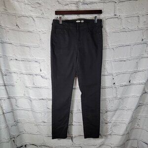 Old Navy‎ Womens 10 Black Rockstar Super Skinny Built In Sculpt Never Fade Jeans